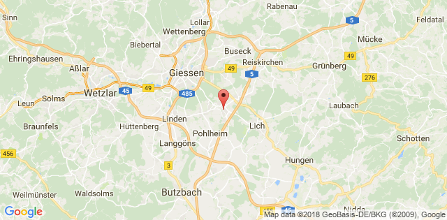 Zirkusscheune Pohlheim Karte