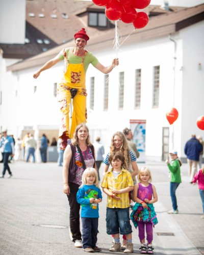 Michael, Jeanette und die Kinder.